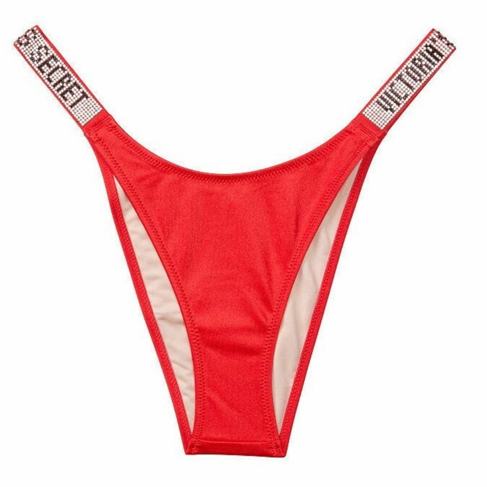 Victoria’s Secret Brazilian Shine Strap Bikini Bottom